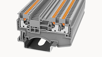 DS1.5-TW-01P-11-00A(H), Клемма PUSH-IN, 1.5 мм.кв., 3C, серый, шт