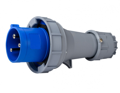 Вилка перен. 2Р+РЕ 125А 220В IP67 ВП-103