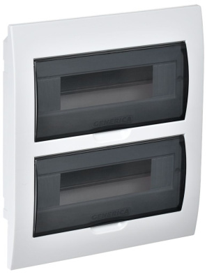 Бокс ЩРВ-П-24 модуля встр. пластик IP41 GENERICA