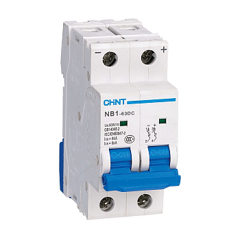 Авт. выкл. пос.тока NB1-63DC 2P C25A DC500В 6kA (R)(CHINT)