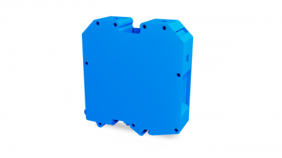 Клеммник на DIN-рейку (Винтовой) 150 мм.кв. (синий);TBL 150