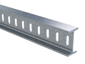 I-образный профиль 50х100, L300, толщ.4,5 мм, горячеоцинкованный