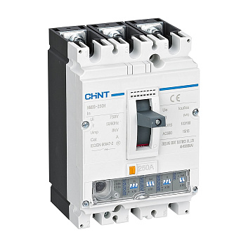 Авт. выкл. NM8S-250S 3P 100А 50кА с электронным расцепителем (R)(CHINT)