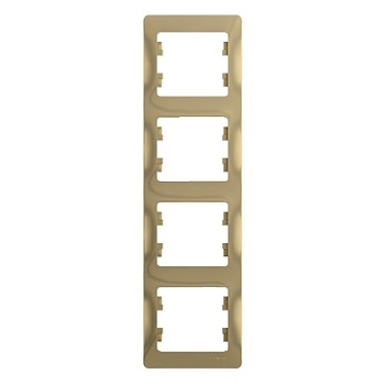 GLOSSA 4-постовая РАМКА, вертикальная, ТИТАН