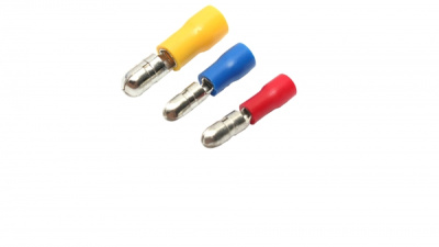 Разъемы штекерные изолированные "папа" 0,5-1,5мм2; BMT 1040