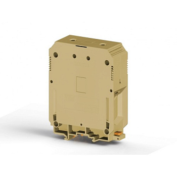 Клеммник на DIN-рейку 240мм.кв. (бежевый);  AVK240