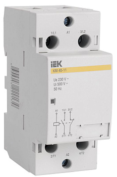 Контактор модульный КМ40-11 AC ИЭК   (6шт/упак)