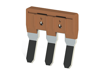 Перемычка внеш. для AVK10/ ASK4*/ WGO2, (3полюса);  TKO 10/3