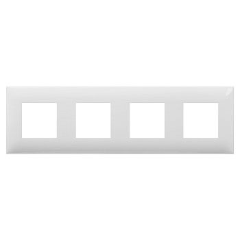 Рамка "Avanti", "Белое облако", 4 поста (8 мод.) Рамка "Avanti", "Белое облако", 4 поста (8 мод.)