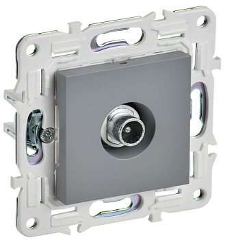 SKANDY Роз. TV проходная SK-A17Gr сер. IEK