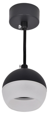 Светильник 4012 подвесной GX53 черный IEK