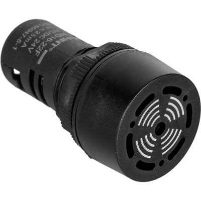 Сигнализатор звуковой ND16-22F Φ22 мм черный АС/DC24В (R)(CHINT)