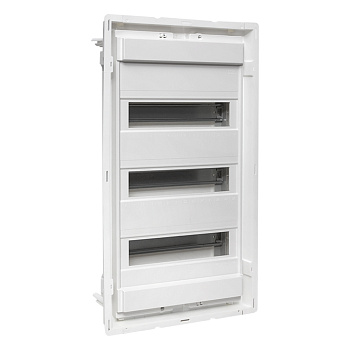 Основание силового щита "Nova" (с DIN-рейками) 36 модулей IP40 EKF PROxima Основание силового щита "Nova" (с DIN-рейками) 36 модулей IP40 EKF PROxima