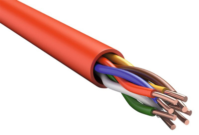 ITK Кабель КПСнг(А)-FRLSLTх 2х2х1,0 красный (200м)