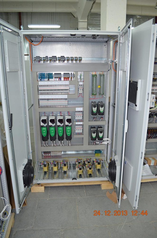 Электрощиты для ЦАГИ: управление аэродинамической испытательной установкой